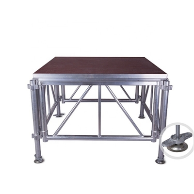 Outdoor Portable And Lightweight Aluminum Stage Platforms Of Load Bearing Safety