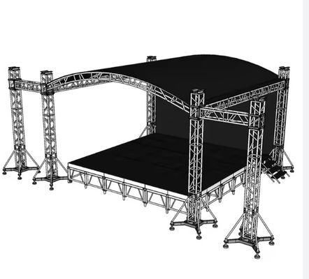 12 Inch Aluminum Spigot Square Box Event Truss Quick Connection