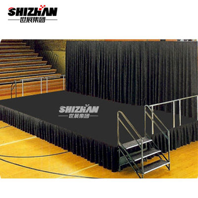 movable Aluminum Stage Platforms Wedding Fashion Show Mobile Aluminum Truss Light Podium