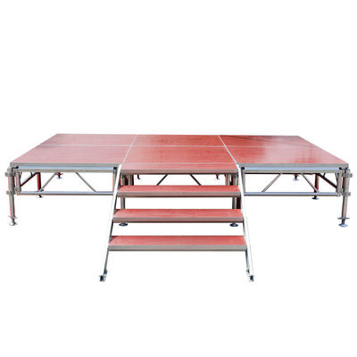 Modular Assembly Acrylic Stage Platform 0.6m 1.1m Height