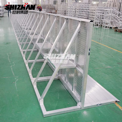 Outdoor Concert Event Barricade With Aluminum Alloy 6061-T6 Material